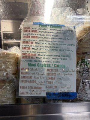 Menu photo 1 Tacos El Gordo Oakland, CA Menu photo 1 Tacos El Gordo Oakland, CA