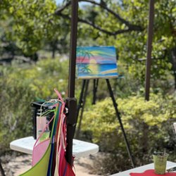 Painted Lemonade - Great set up for birthday party!