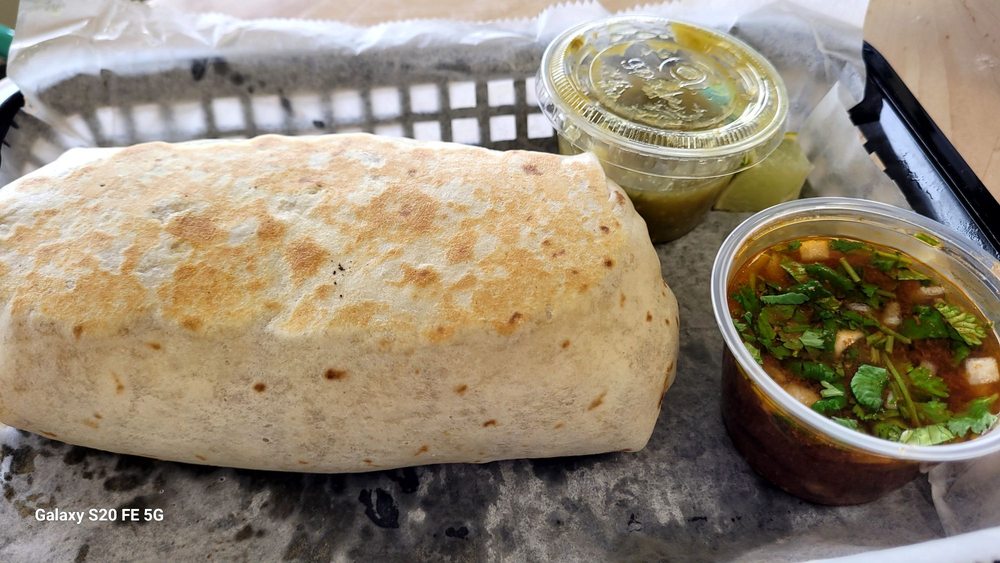 Food from Amigo Taqueria & Botanas