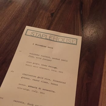 Staplehouse - New American Near Me - Atlanta, Georgia Staplehouse - New American Near Me - Atlanta, Georgia