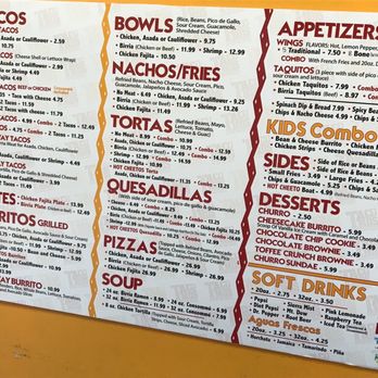 Taco Bros - Menu - Mexican Near Me - Bakersfield, California