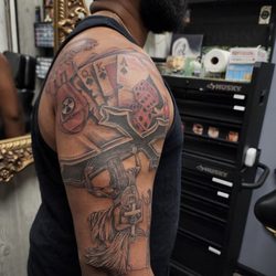Inkfam Tattoo and Piercing Gallery - Work done by Sean