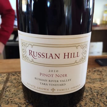 Russian Hill Winery and Talawind Ranch - 2010 Tara Vineyard Pinot Noir - Wineries Near Me Russian Hill Winery and Talawind Ranch - 2010 Tara Vineyard Pinot Noir - Wineries Near Me