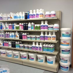 Savol Pools - We have all of the chemicals that you'll need.