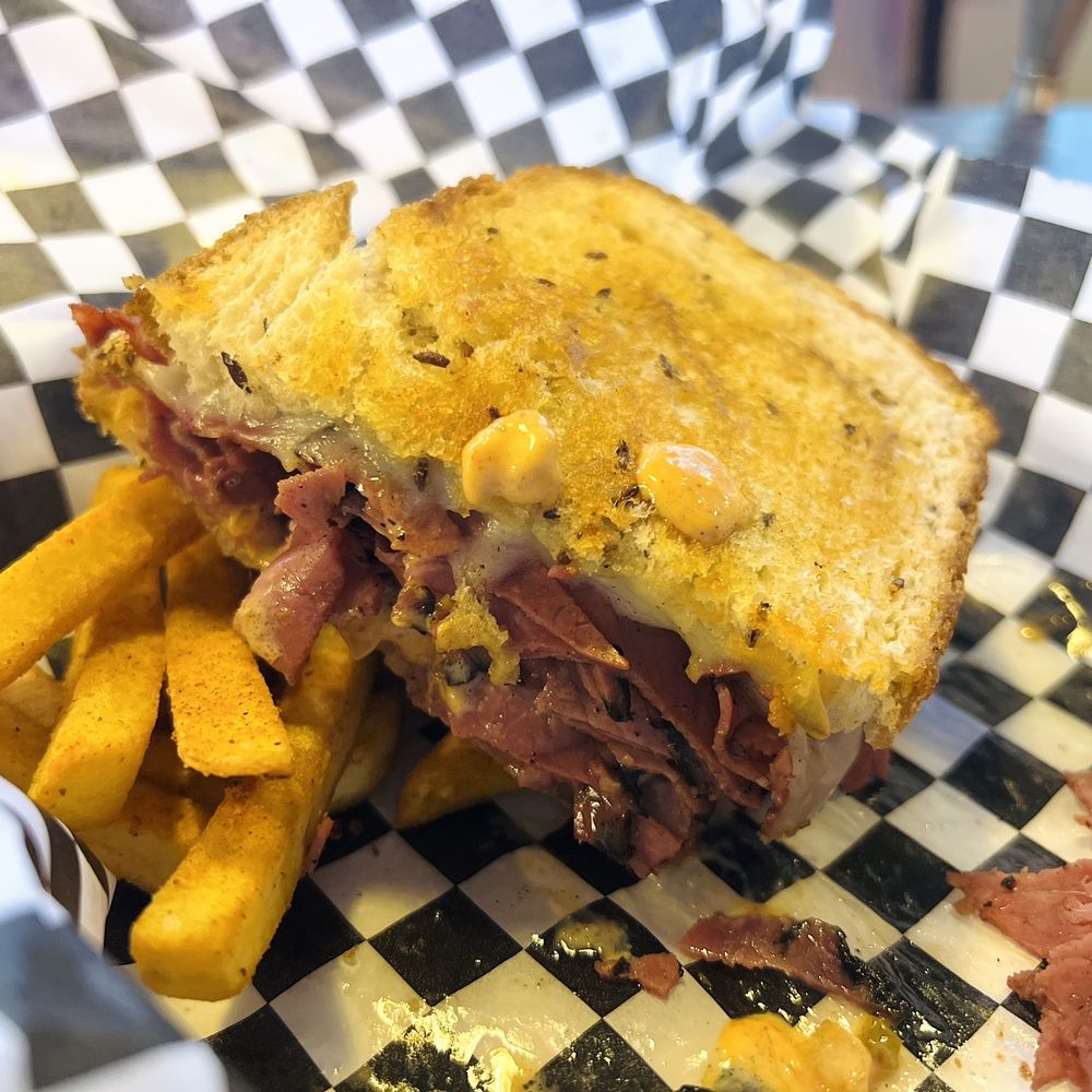 Pastrami and fries. D-Lish. Pastrami and fries. D-Lish.