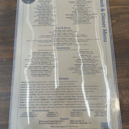 Menu Menu