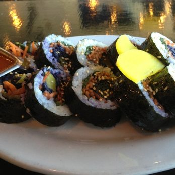 Kogi - Veggie kimbab roll - Korean Near Me - Richmond, Virginia Kogi - Veggie kimbab roll - Korean Near Me - Richmond, Virginia