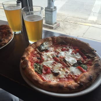 Pizza Brutta - CAPONATA: Basil, roasted red peppers, roasted eggplant, capers, feta - Pizza Near Me - Madison, Wisconsin