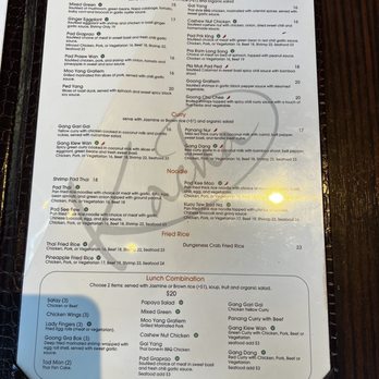 Kacha Thai Bistro - Lunch menu - Thai Near Me - Walnut Creek, California Kacha Thai Bistro - Lunch menu - Thai Near Me - Walnut Creek, California