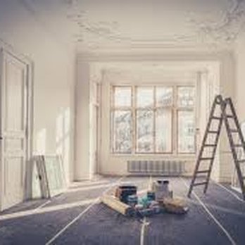 HL81 Construction - an empty room with a ladder and paint cans - General Contractors Near Me - San Francisco, California HL81 Construction - an empty room with a ladder and paint cans - General Contractors Near Me - San Francisco, California