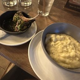lambchops and mash potatoes lambchops and mash potatoes