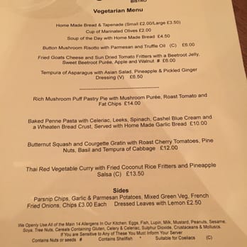 The Ginger Bistro - Vegetarian menu - Modern European Near Me - Belfast, BFS The Ginger Bistro - Vegetarian menu - Modern European Near Me - Belfast, BFS