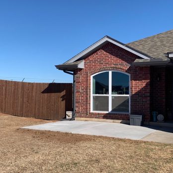 Alex's Construction - Moved fence and new front patio. - Masonry/Concrete Near Me