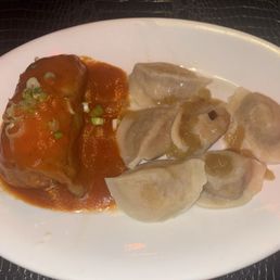 Stuffed Cabbage Roll & Potato Cheddar Pierogi / Golabek & Pierogi Stuffed Cabbage Roll & Potato Cheddar Pierogi / Golabek & Pierogi