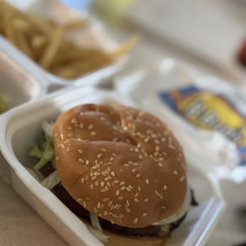 B-Bop's - 1/4 Lb Hamburger and fries. - Burgers Near Me - Ankeny, Iowa