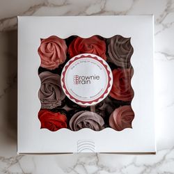 Brownie Brain - Valentine's Day Brownie Bouquet *delivery only*