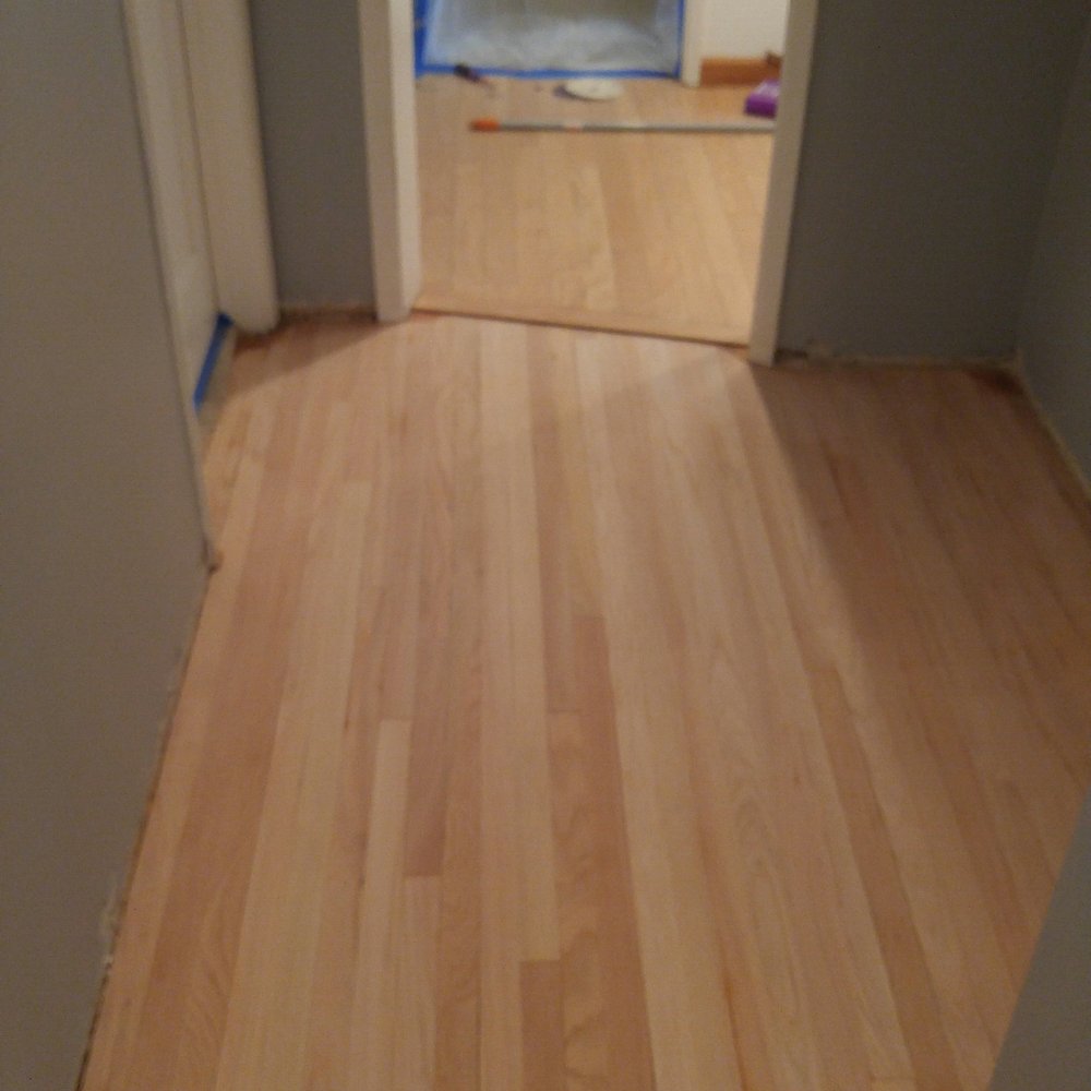 Walk On Wood - After old stain was removed. - Flooring Near Me - Ontario, California