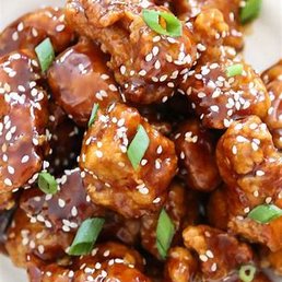 Hey Amei this is what sesame chicken looks like!!!!!