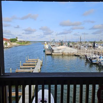 Mickey's Bar & Grill - Our view! - Seafood Near Me - Aransas Pass, Texas