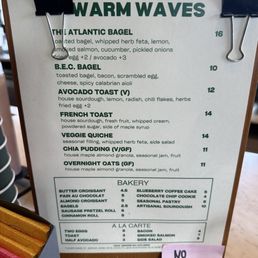 Food menu Food menu