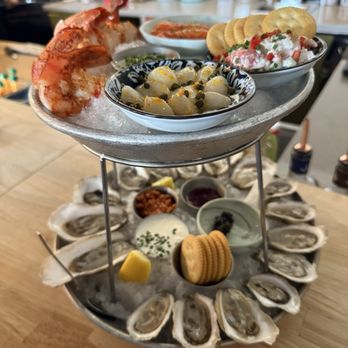 Liv's - beach tower with caviar - Seafood Near Me - Long Beach, California