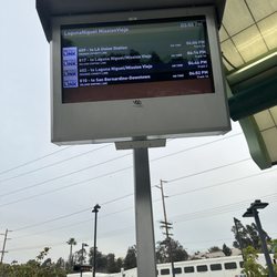 Laguna Niguel/ Mission Viejo Metrolink Station - Monitor
