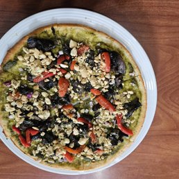 Mushroom Flatbread (vegan style) Mushroom Flatbread (vegan style)
