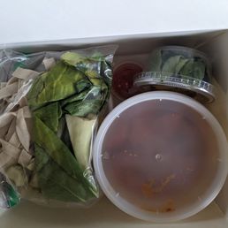 Chewy curry noodles, packed Chewy curry noodles, packed