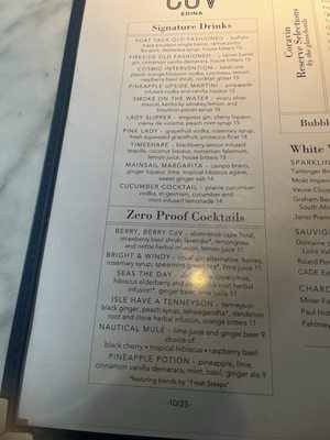 Menu photo 5 CōV Edina Edina, MN