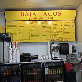 Baja Tacos - Menu - Mexican Near Me - Santa Fe, New Mexico