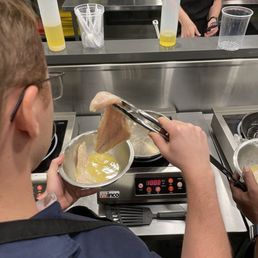 cooking fish!