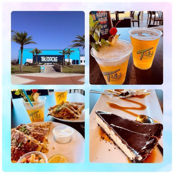 Tiki Docks Port Orange - Outside view, Hawaii Mai Tai, 3D Beach Blonde, Chicken Quesadilla, Pork Quesadilla, Mississippi Mud Pie - Seafood Near Me - Port Orange, Florida Tiki Docks Port Orange - Outside view, Hawaii Mai Tai, 3D Beach Blonde, Chicken Quesadilla, Pork Quesadilla, Mississippi Mud Pie - Seafood Near Me - Port Orange, Florida