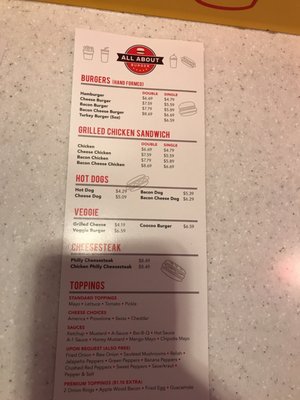 Menu photo 8 All About Burger Washington, DC, DC Menu photo 8 All About Burger Washington, DC, DC