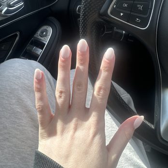 LCS Nails - Powder dip with funny bunny - Nail Salons Near Me - Frisco, Texas