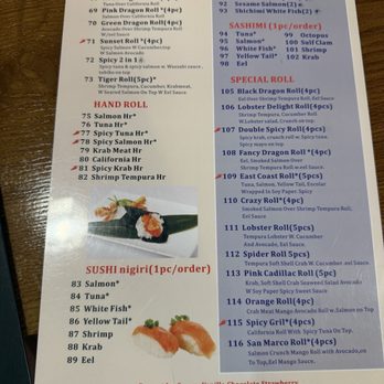 Tamaya Sushi - Menu - Sushi Bars Near Me - Gainesville, Florida Tamaya Sushi - Menu - Sushi Bars Near Me - Gainesville, Florida