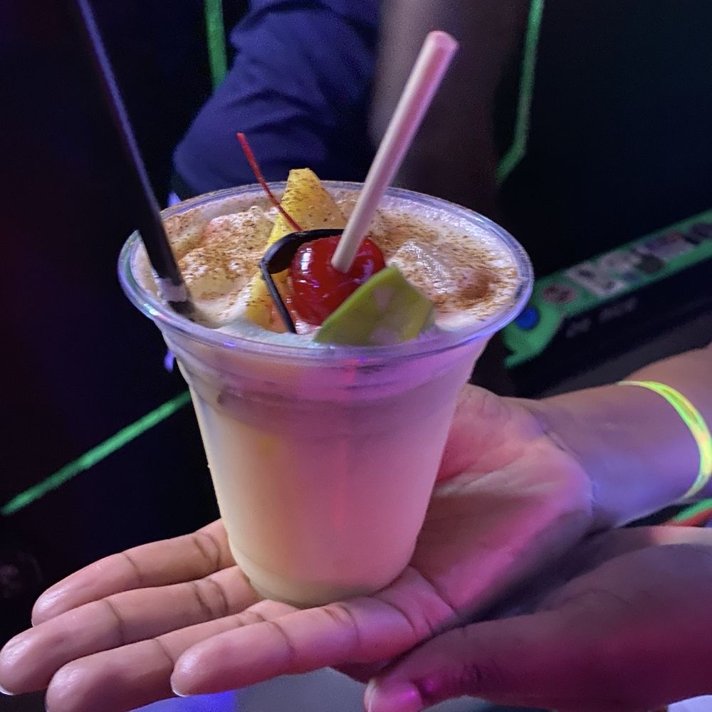 Glitch Bar - Pina Colada-isque drink - Bars Near Me - Fort Lauderdale, Florida