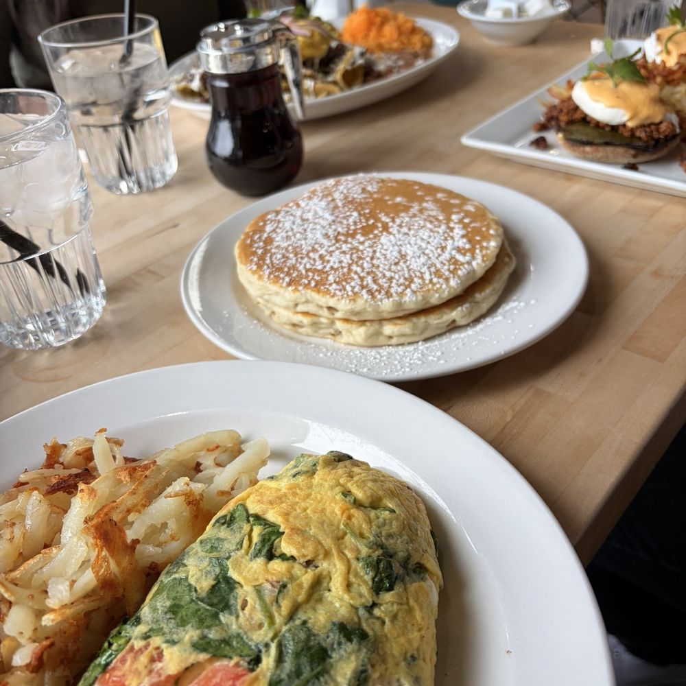 Oranges Pancake House - Greek omelet with pancakes - Burgers Near Me - Palos Heights, Illinois Oranges Pancake House - Greek omelet with pancakes - Burgers Near Me - Palos Heights, Illinois