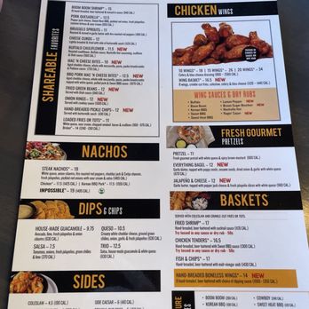 The Brass Tap - Menu - Sports Bars Near Me - Reno, Nevada