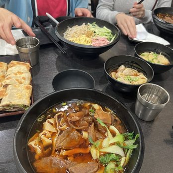 A & J Restaurant - Spicy Beef Noodle Soup, Cold Noodles w/Ham , Bean Sprouts , Shredded Egg & Cucumber, Chinese Beef Wrap, Spicy Wonton w/Hot Red Sauce - Taiwanese Near Me - Irvine, California A & J Restaurant - Spicy Beef Noodle Soup, Cold Noodles w/Ham , Bean Sprouts , Shredded Egg & Cucumber, Chinese Beef Wrap, Spicy Wonton w/Hot Red Sauce - Taiwanese Near Me - Irvine, California