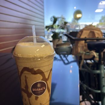 Beanie's Coffee - 3 shot biscoff frap! No pre-mix coffee powder junk! Blended so smooth and the taste is incredible! Incredible service and atmosphere too. - Coffee & Tea Near Me - Reno, Nevada