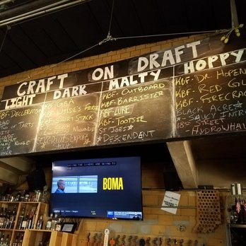 Kopacetic Beer Factory - menu of beers over the bar - Breweries Near Me - Monticello, Indiana Kopacetic Beer Factory - menu of beers over the bar - Breweries Near Me - Monticello, Indiana
