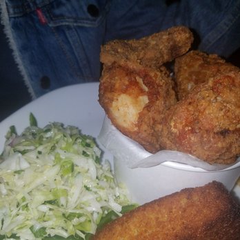 Mua - Fried chicken, cole slaw and cornbread... - Bars Near Me - Oakland, California