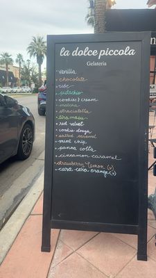 Menu photo 6 La Dolce Piccola Gelateria Palm Desert, CA