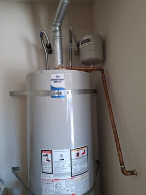 50 Gallon Water Heater Installation to Code - Water heater installation to California code