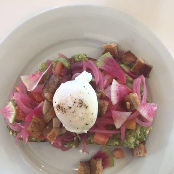 The Combine Kitchen - Avocado toast, pork belly, and poached egg... - Coffee & Tea Near Me - Rancho Cucamonga, California The Combine Kitchen - Avocado toast, pork belly, and poached egg... - Coffee & Tea Near Me - Rancho Cucamonga, California