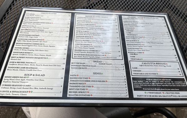 Menu photo 1 Oh' Calcutta Winston-Salem, NC