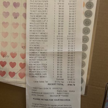 Sanrio - Receipt for proof of visit - Toy Stores Near Me - Torrance, California Sanrio - Receipt for proof of visit - Toy Stores Near Me - Torrance, California
