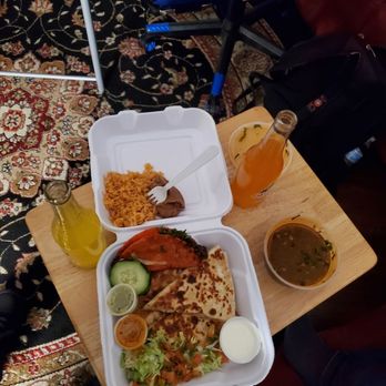 Tacos El Pariente - Quesadilla, tacos, and rice and beans and Pina soda. - Food Trucks Near Me - Germantown, Maryland