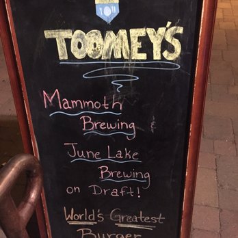 Toomey's - New American Near Me - Mammoth Lakes, California