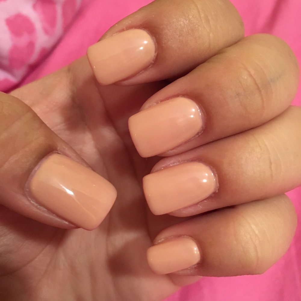 Pretty Nails & Spa - Nude gel color D3 - Nail Salons Near Me - Parsippany, New Jersey